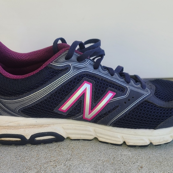 WOMENS IZ 10 NEW BALANCE Blue Purple TECHRIDE 470 WALKING RUNNING SNEAKER SHOES. - Picture 6 of 13